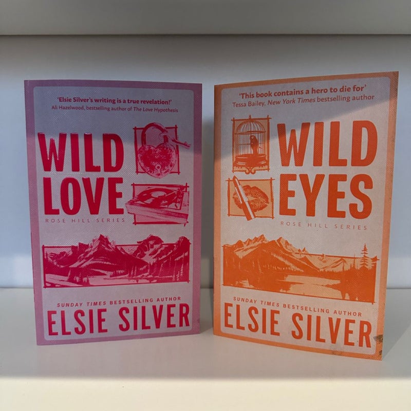 Wild Love and Wild Eyes Uk PB mountain spines