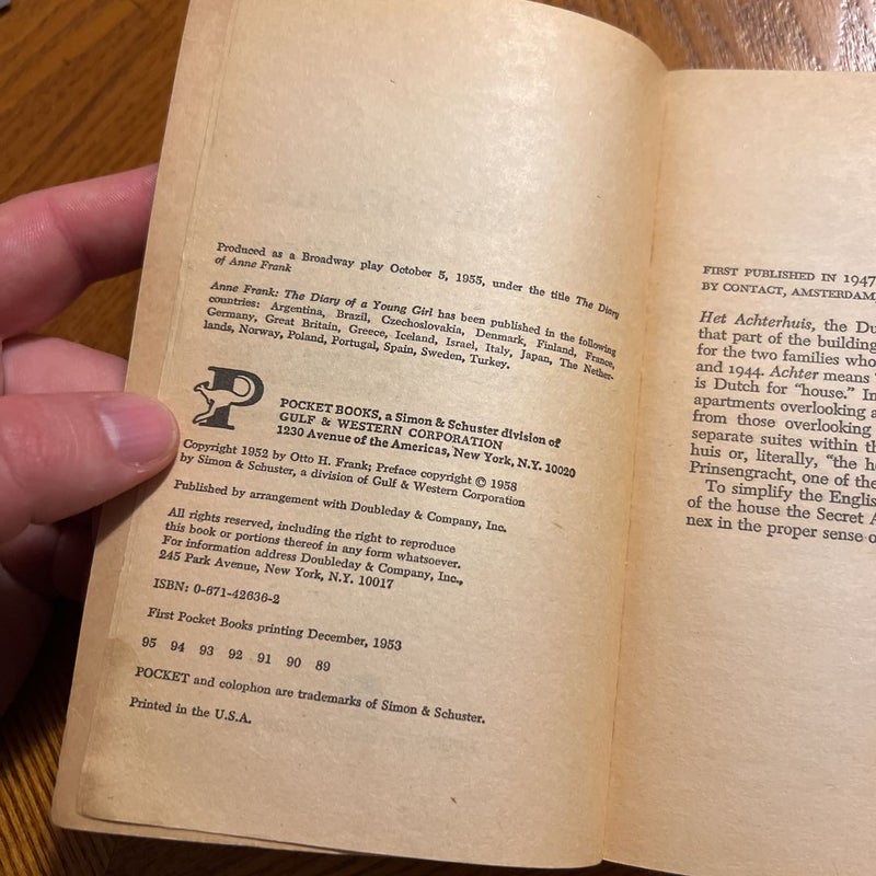 Diary anne Frank
