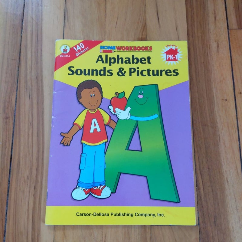 Alphabet Sounds and Pictures,Grades PK - 1