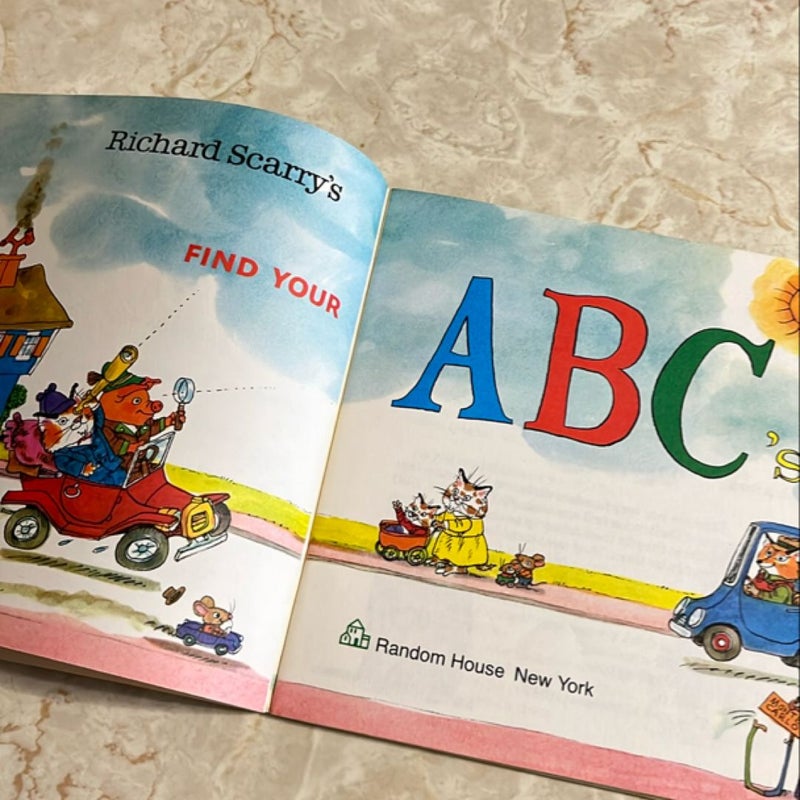 Richard Scarry's Find Your ABC's