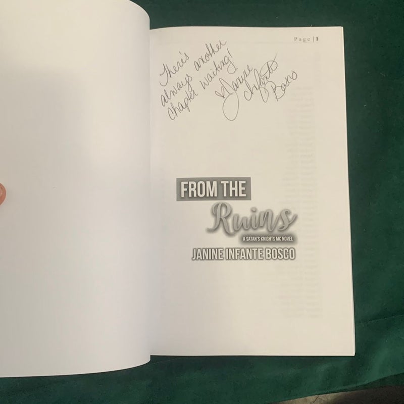 From the Ruins - Signed copy