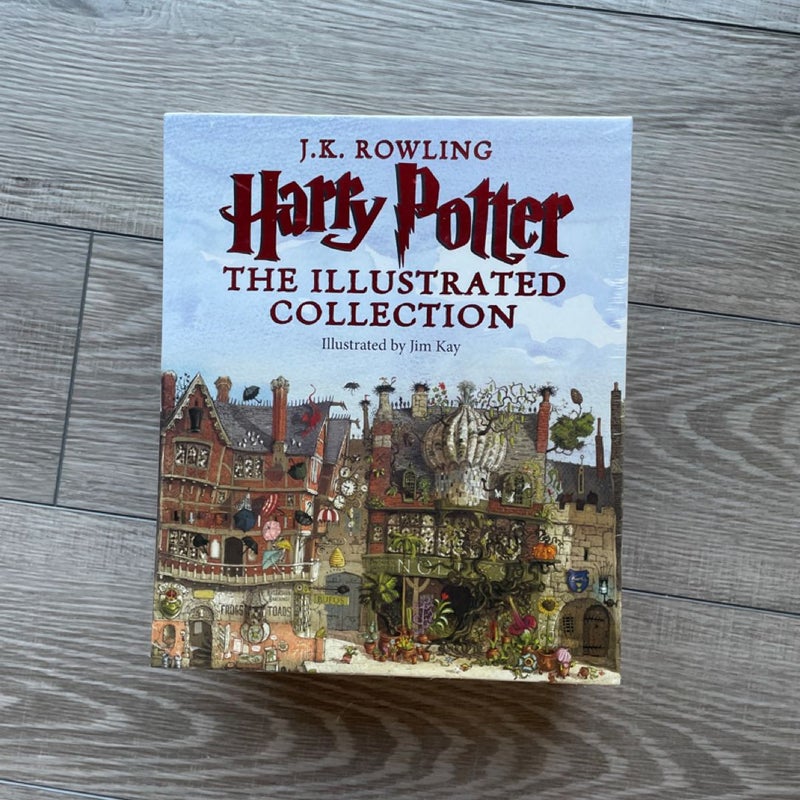 Harry Potter: the Illustrated Collection (Books 1-3 Boxed Set)