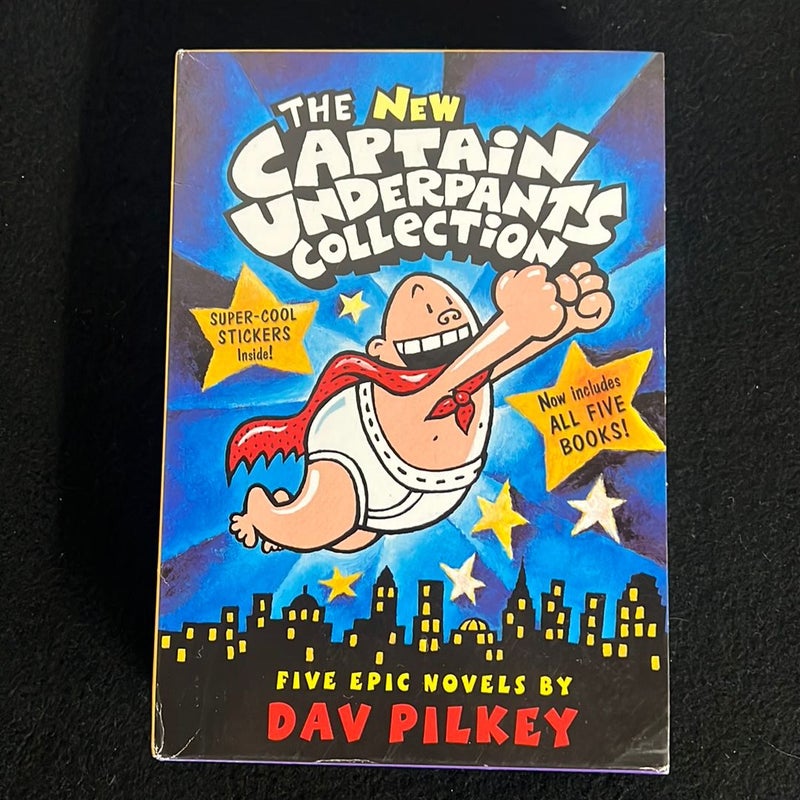 The New Captain Underpants Collection by Dav Pilkey, Paperback Pangobooks