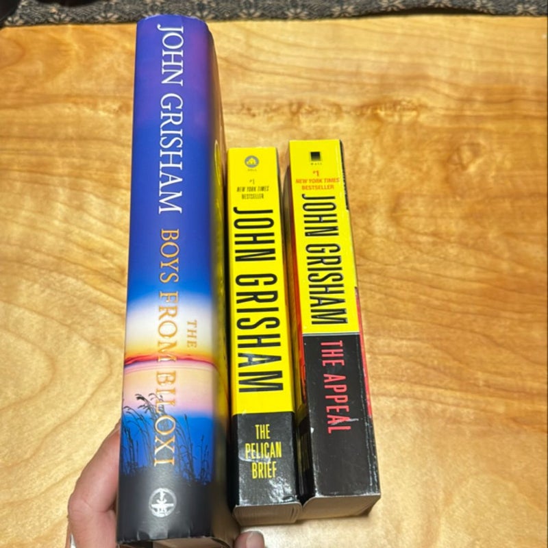 John Grisham book bundle 