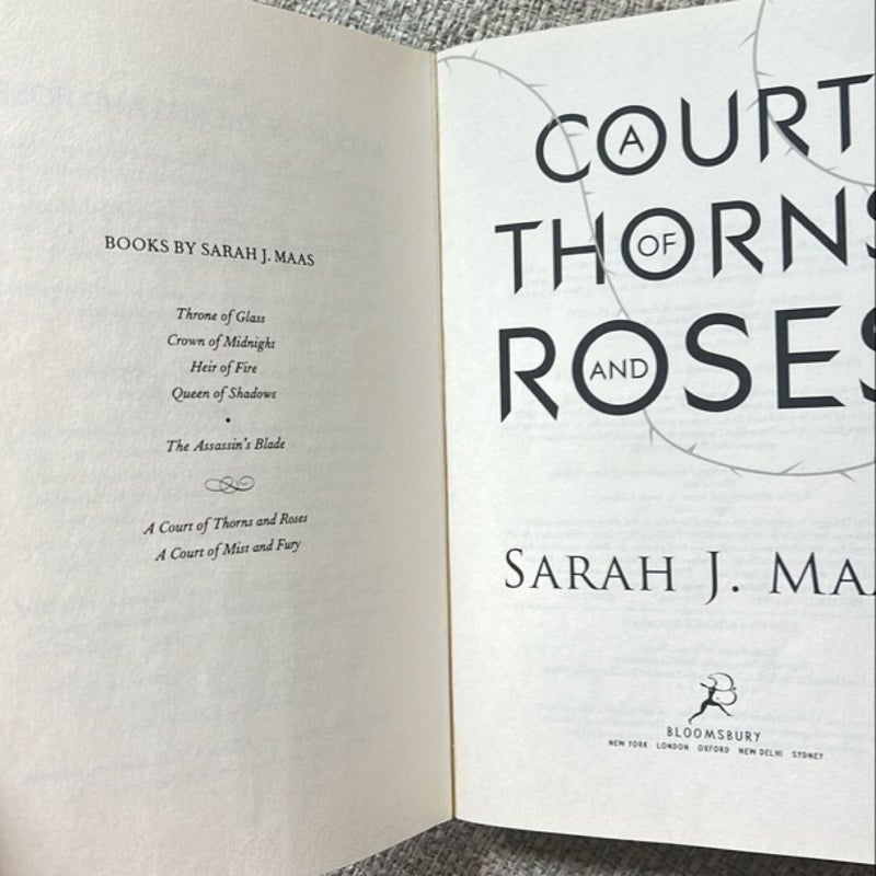 A Court of Thorns and Roses