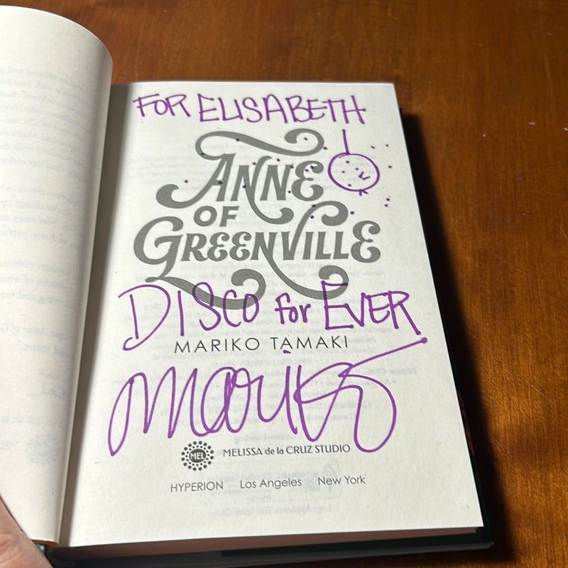 Signed 1st ed./1st * Anne of Greenville