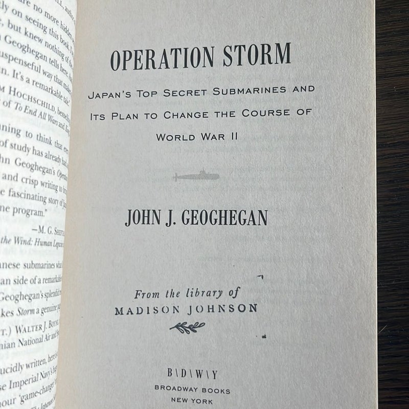 Operation Storm