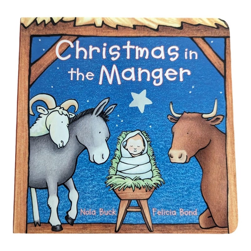 Christmas in the Manger Board Book