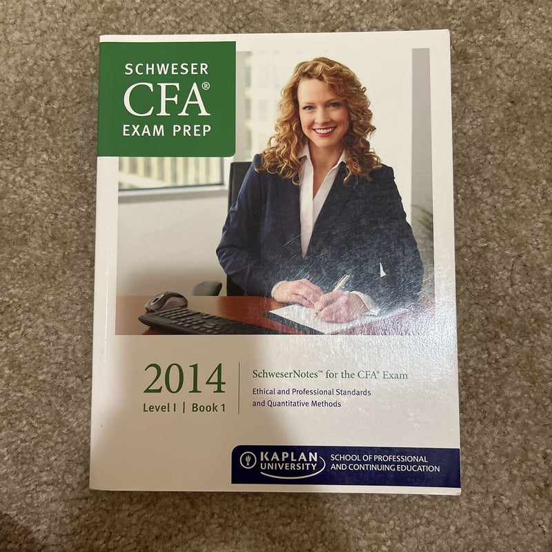 Schweser CFA Exam Prep 2014