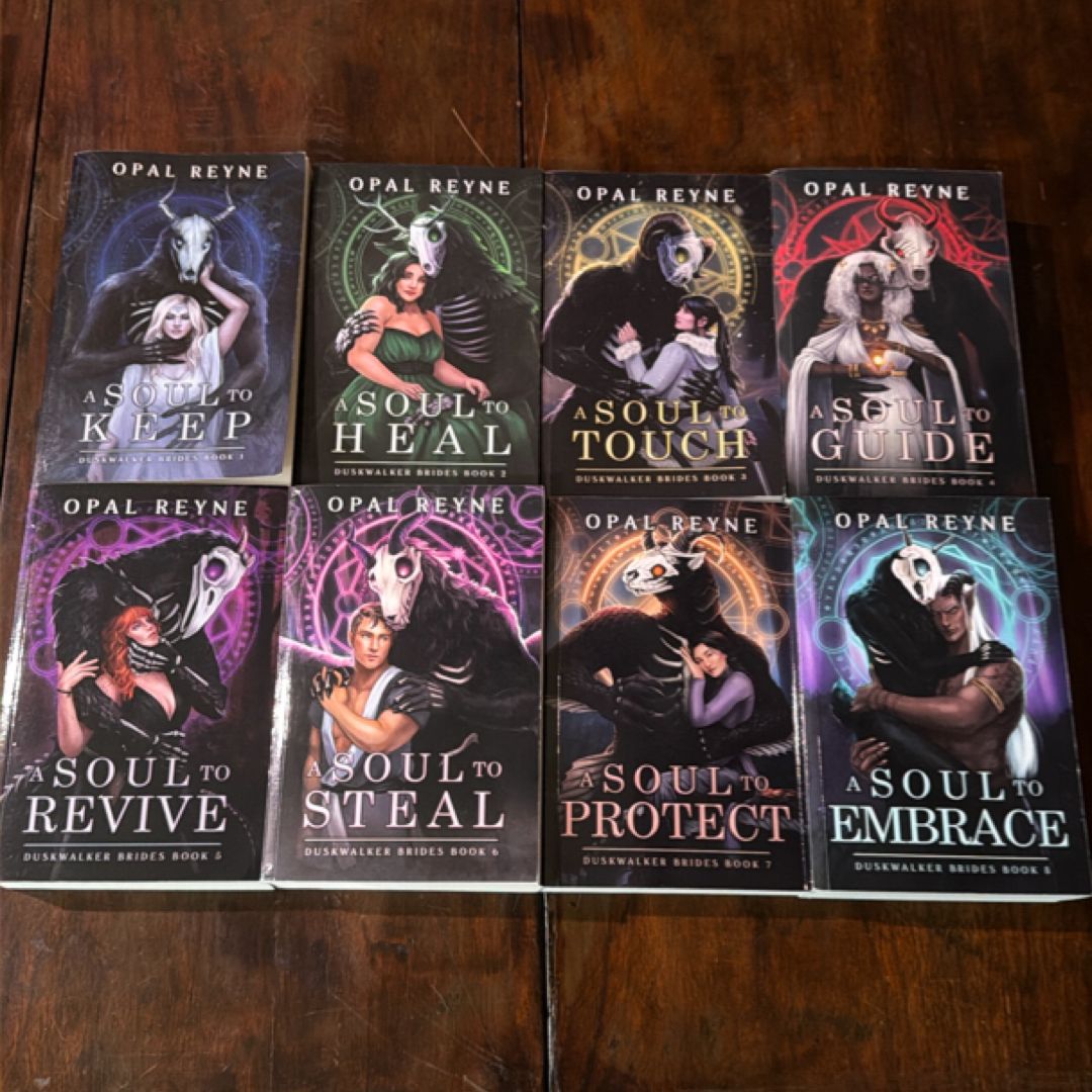 SIGNED Complete 8 book set A Soul to …