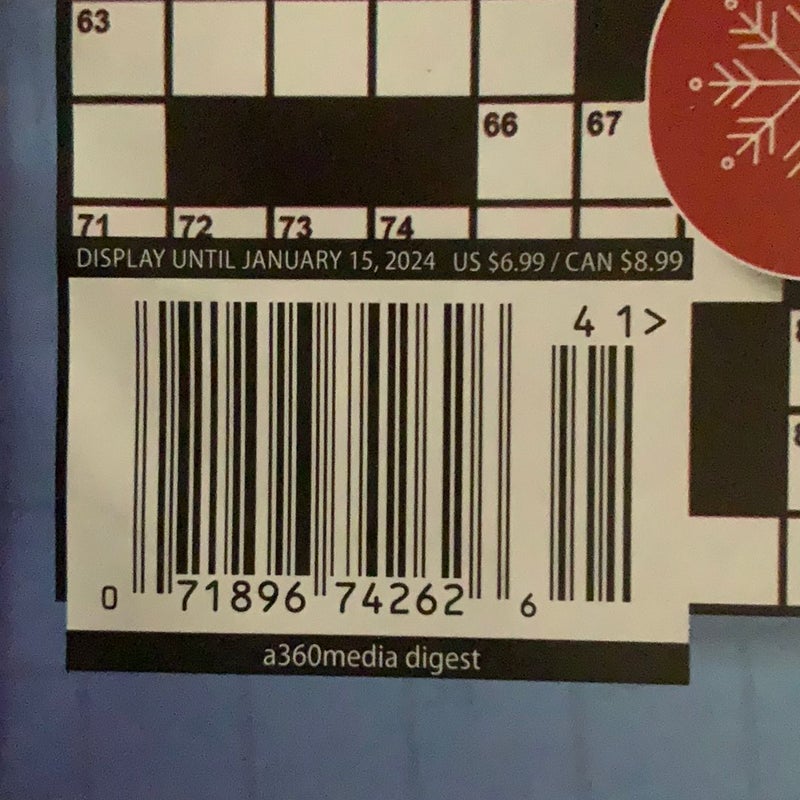 Take a Break Crossword Large Print