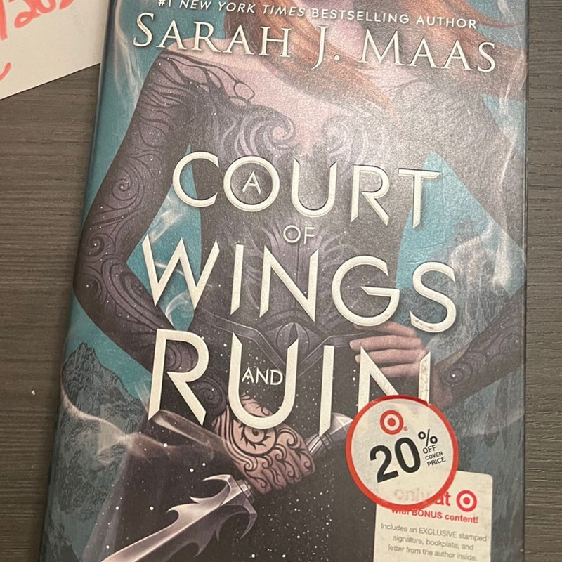 A Court of Wings and Ruin Target Exclusive Edition OOP