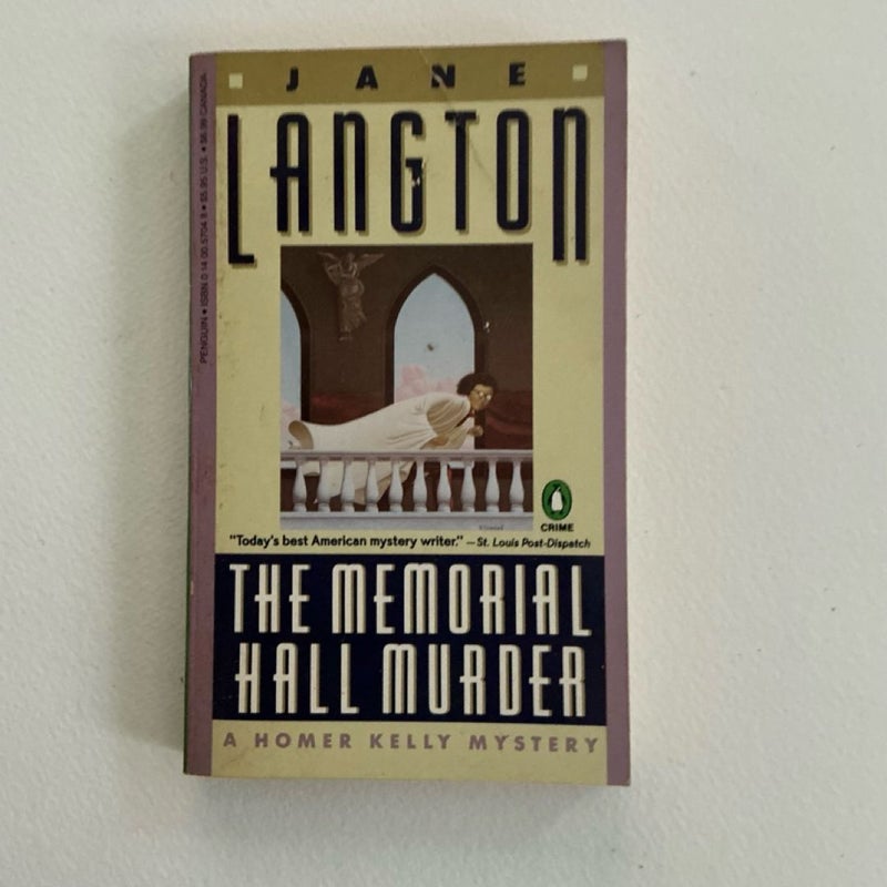 The Memorial Hall Murder