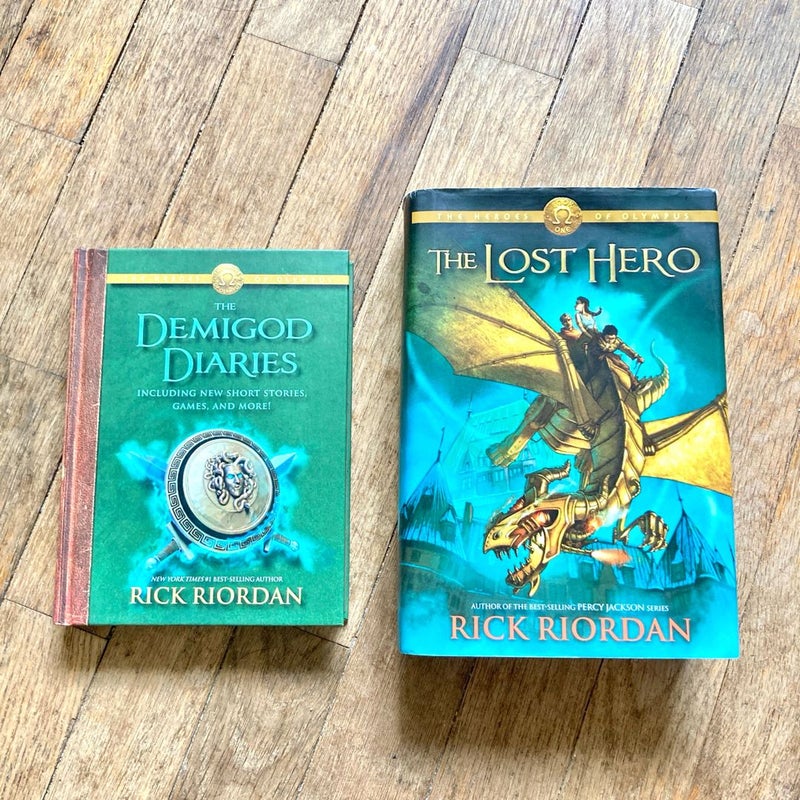 The Heroes of Olympus Set (books 1-5 + The Demigod Diaries)