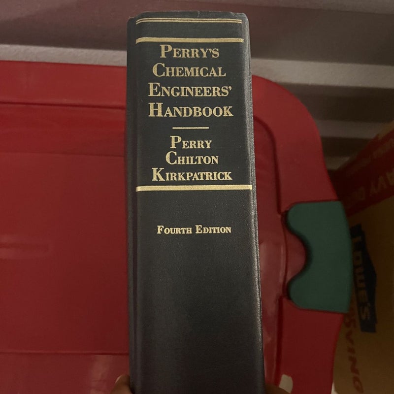 Perry’s Chemical Engineering Handbook