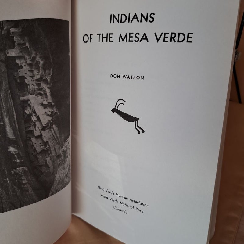 Indians of the Mesa Verde