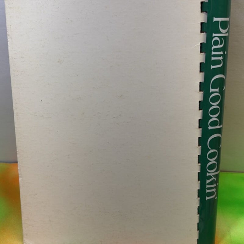 Plain good cooking cookbook 