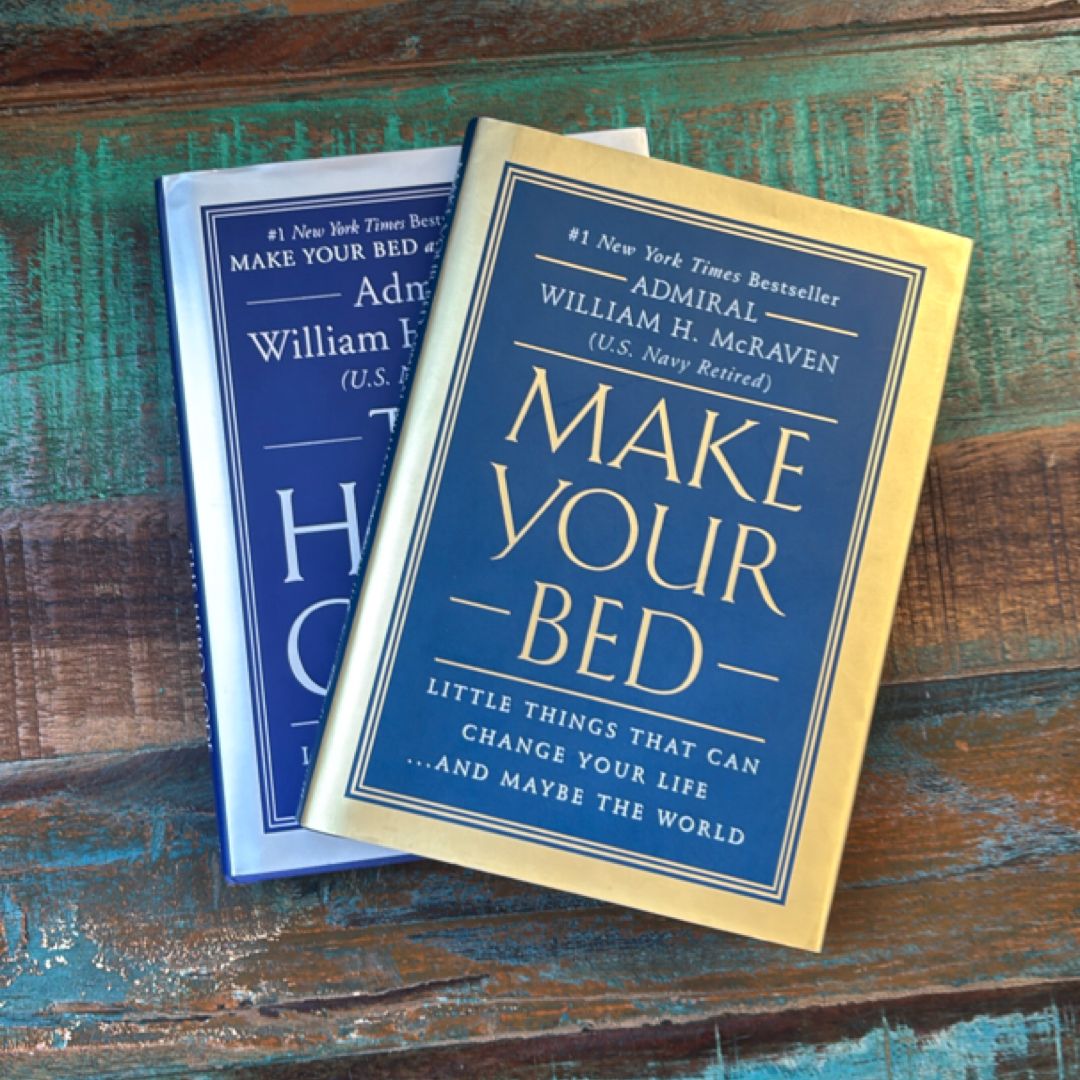 2 BOOKS: The Hero Code; Make Your Bed