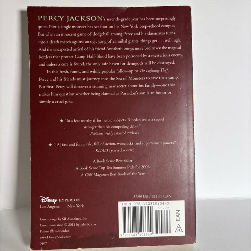 Percy Jackson and the Olympians, Book Two the Sea of Monsters (Percy Jackson and the Olympians, Book Two)