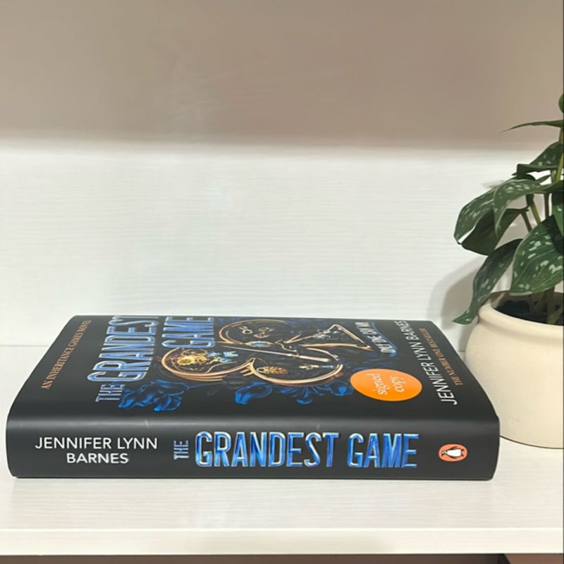 SIGNED WATERSTONES EXCLUSIVE The Grandest Game