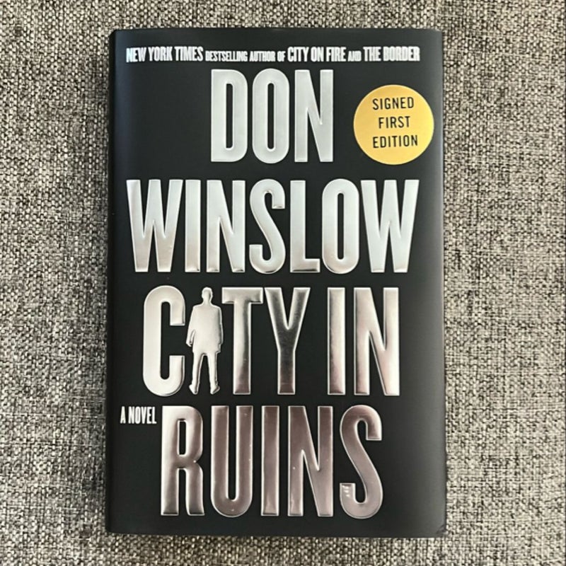 City in Ruins - Signed First Edition