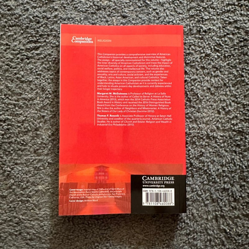 The Cambridge Companion to American Catholicism