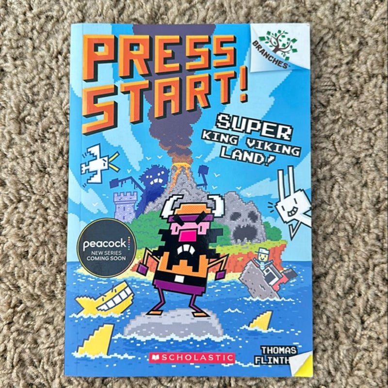 Super King Viking Land!: a Branches Book (Press Start! #13)