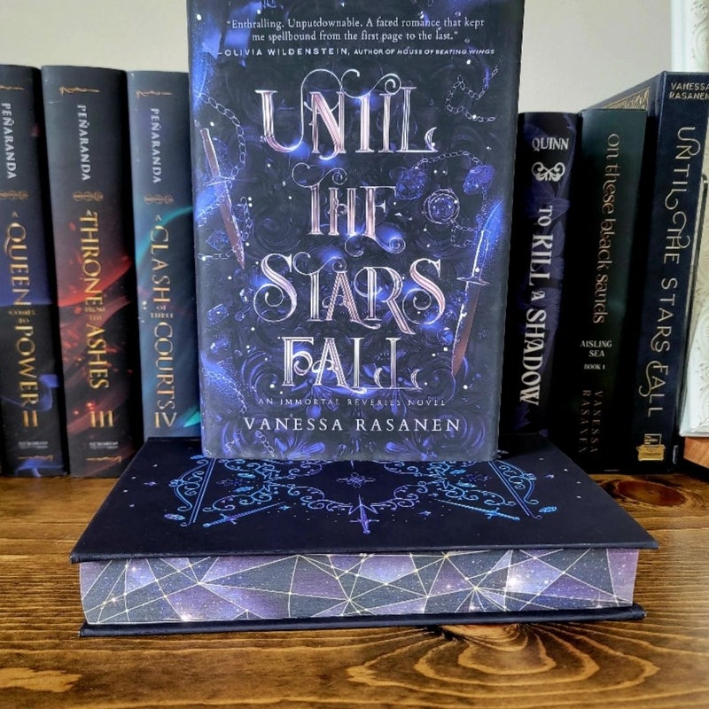 Limited Signed & Numbered Edition of Until the Stars Fall from the author's preorder