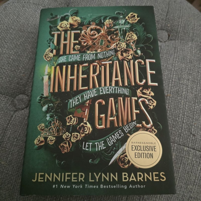 The inheritance games Barnes and Noble exclusive edition 