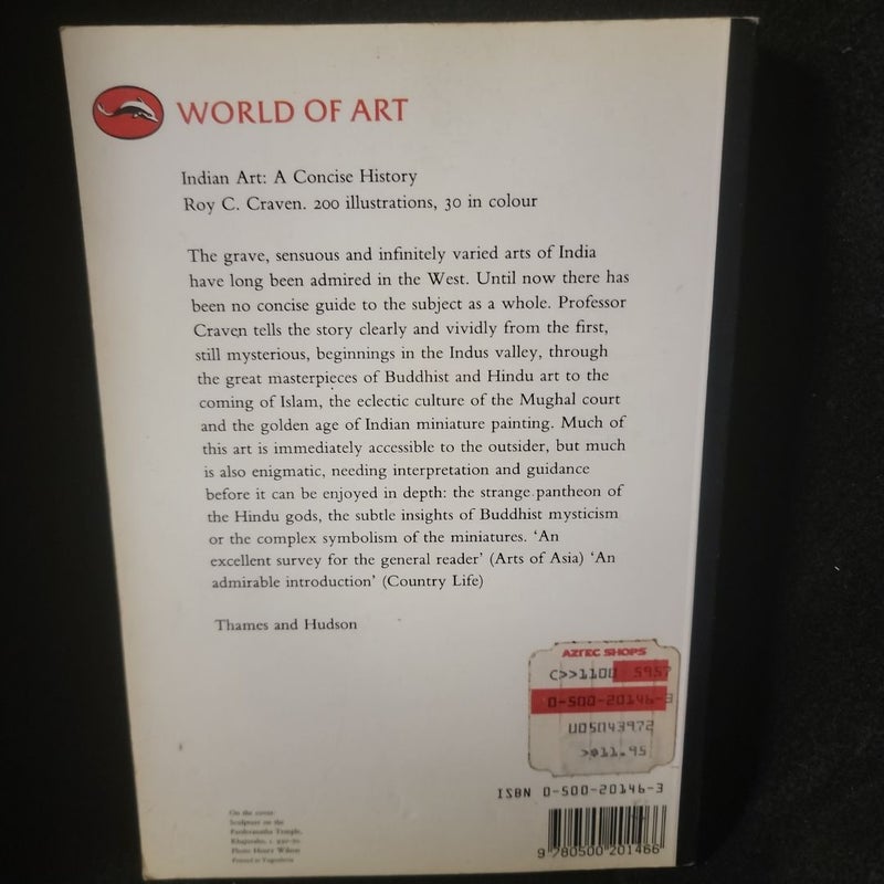 World of Art Series Indian Art