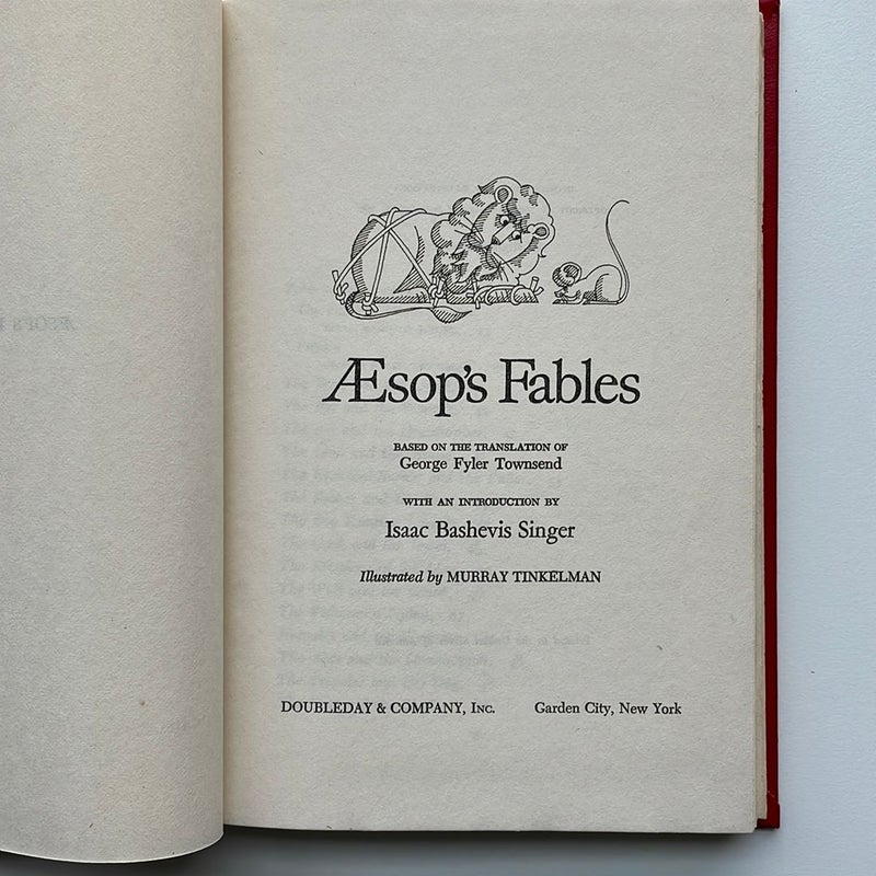 Aesop’s Fables - Vintage