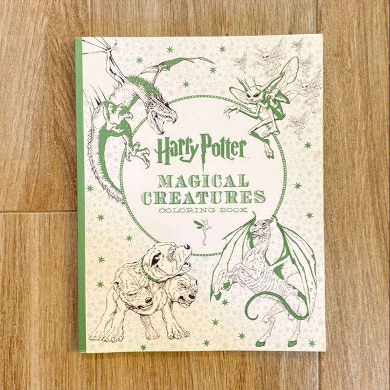 Harry Potter - Magical Creatures Coloring Book