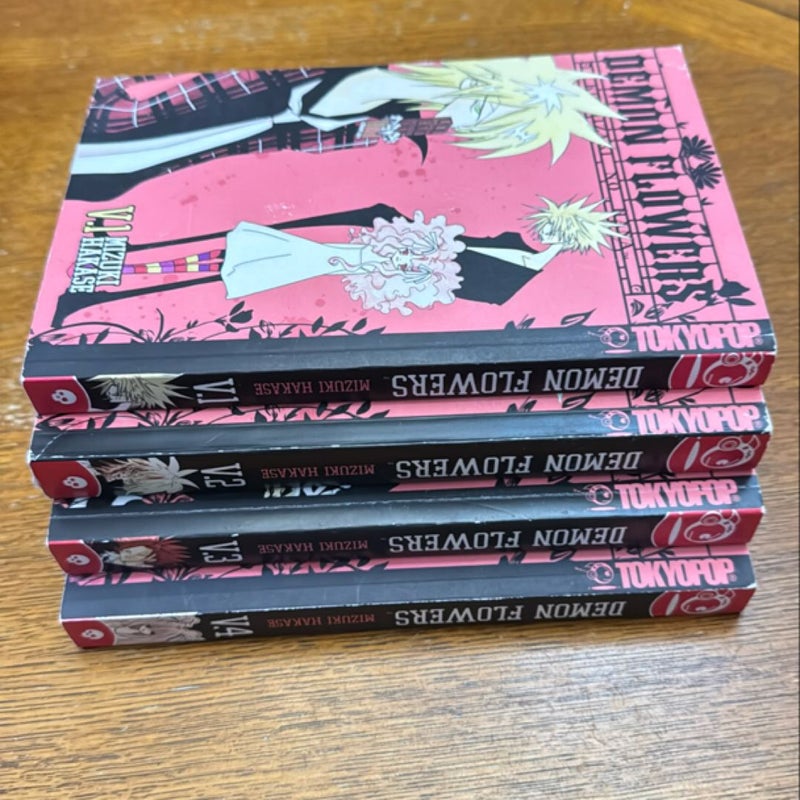 Demon Flowers Volumes 1-4