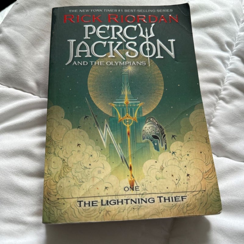 percy jackson and the olympians book logo