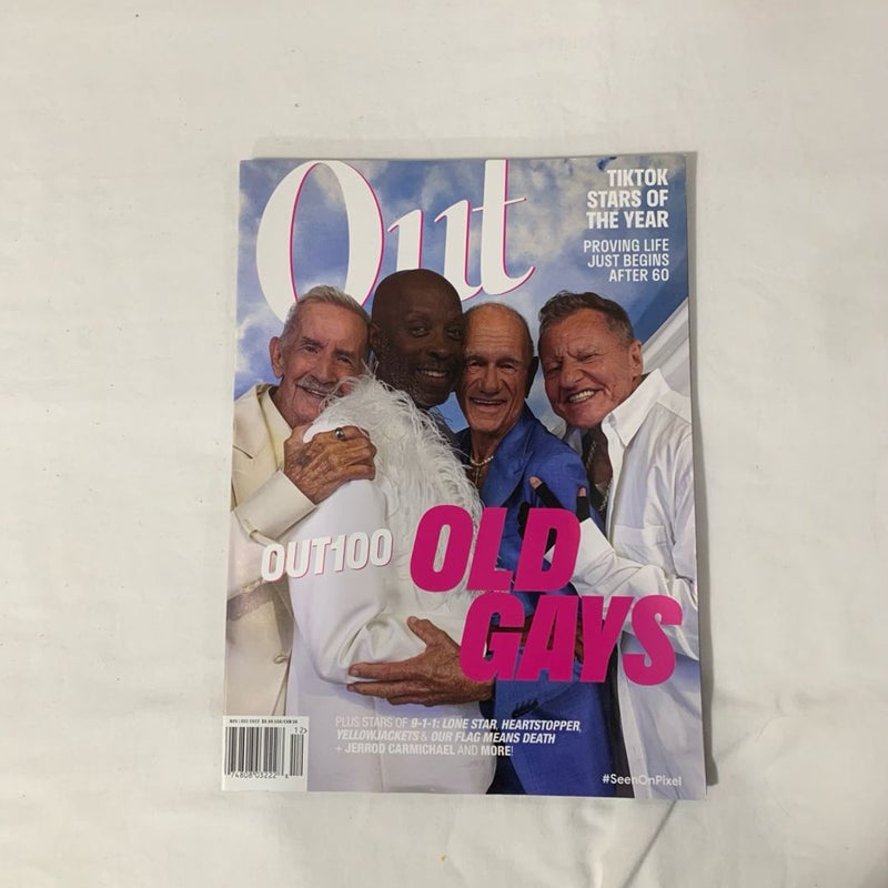 Out “Out 100 Old Gays” Issue November/December 2022 Magazine