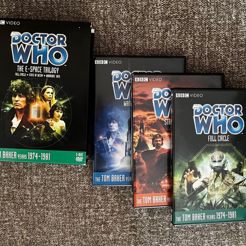 Doctor Who The E-Space Trilogy DVD set 