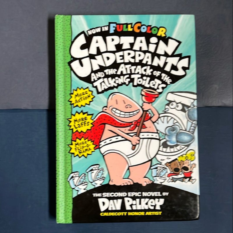 Captain Underpants and the Attack of the Talking Toilets
