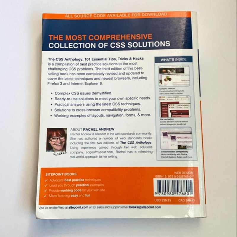 The CSS Anthology: 101 Essential Tips, Tricks and Hacks