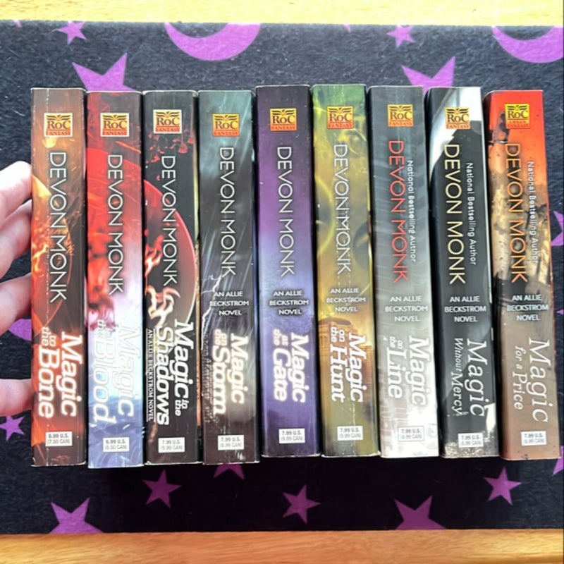 Magic to the Bone - Books 1-9