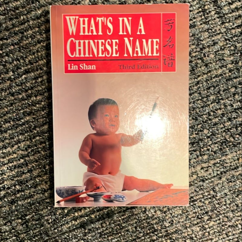 What's in a Chinese Name?