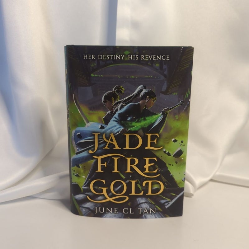 Jade Fire Gold (Signed w/ note from author)