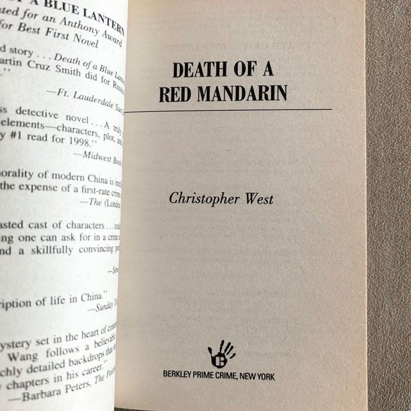 Death of a Red Mandarin  1279
