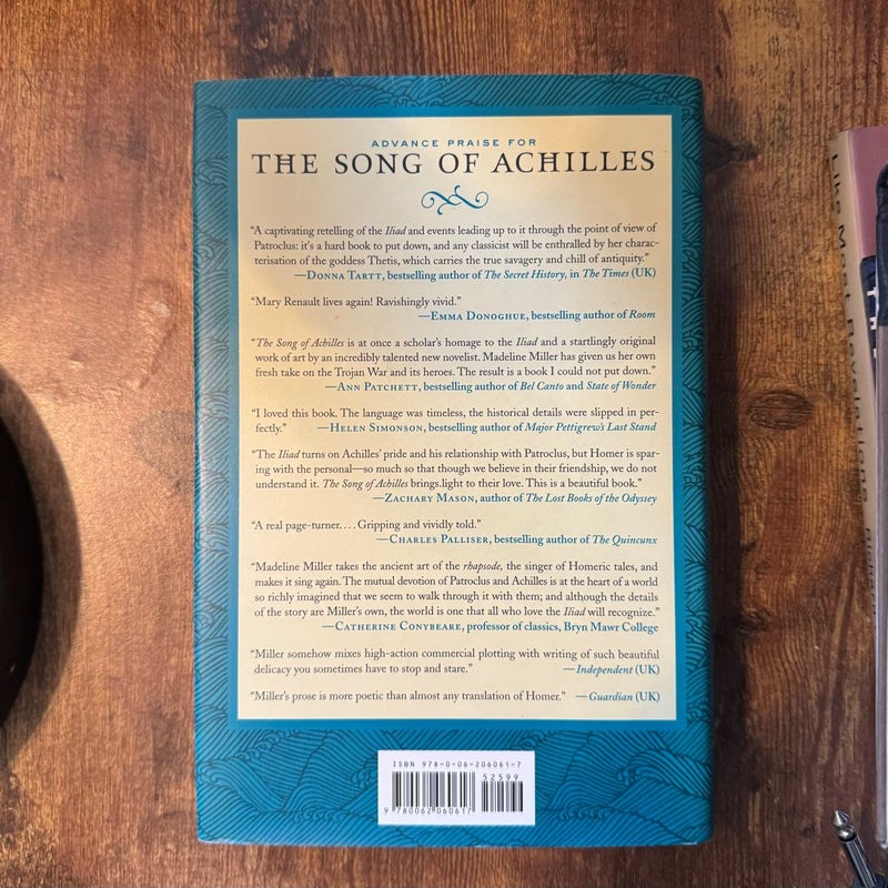 The Song of Achilles - First Edition, First Printing