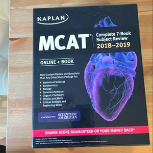 MCAT Complete 7-Book Subject Review