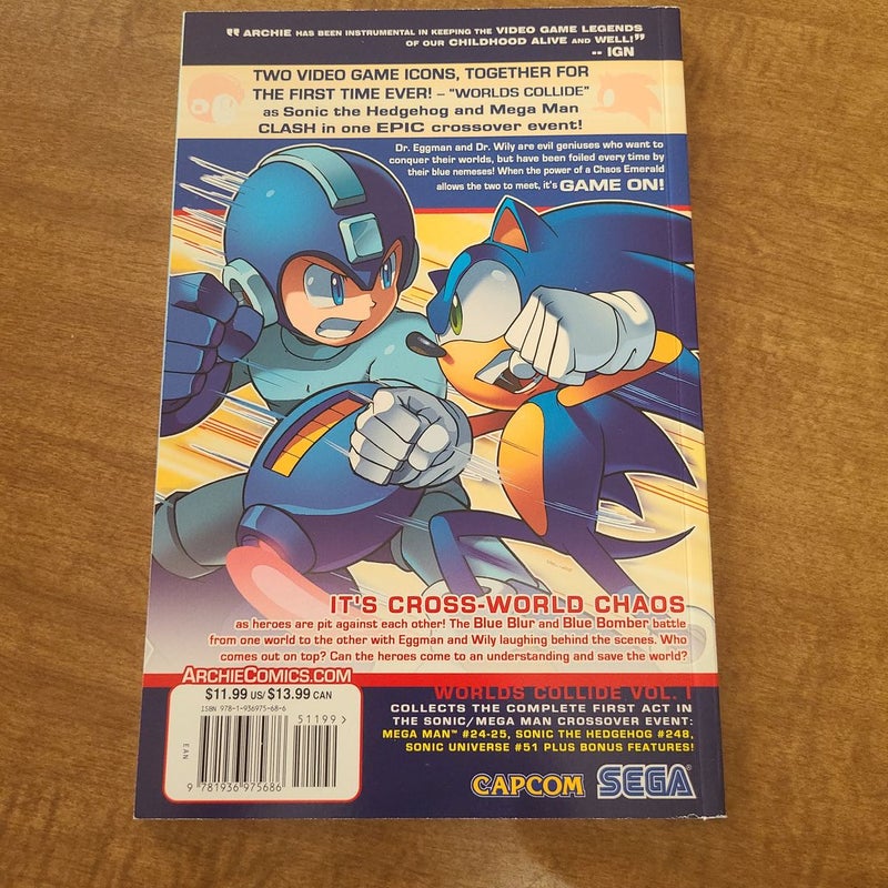 Sonic / Mega Man: Worlds Collide 1