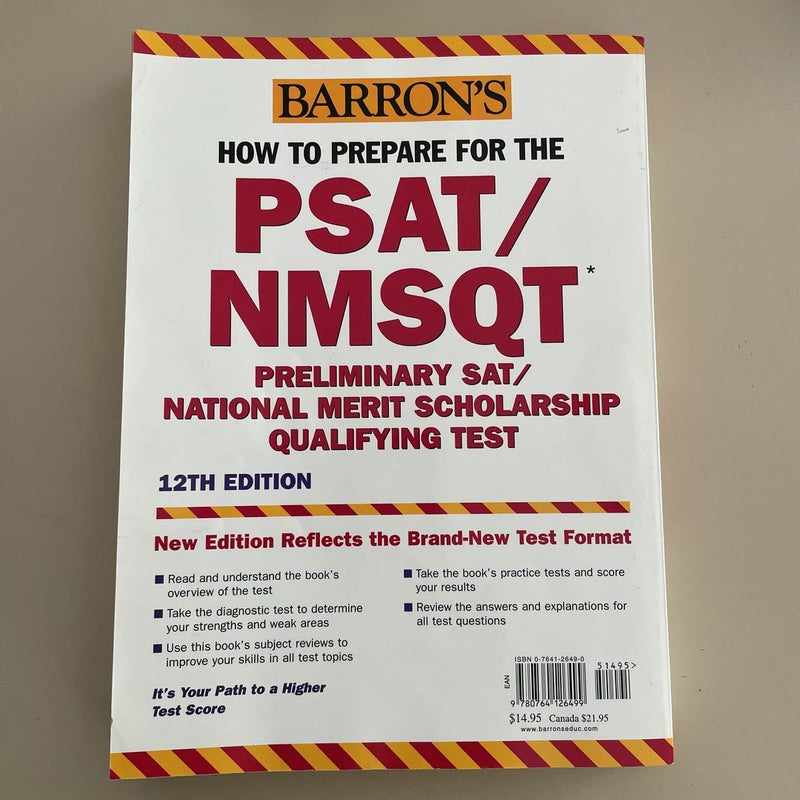 How to Prepare for the PSAT/NMSQT 12th Edition