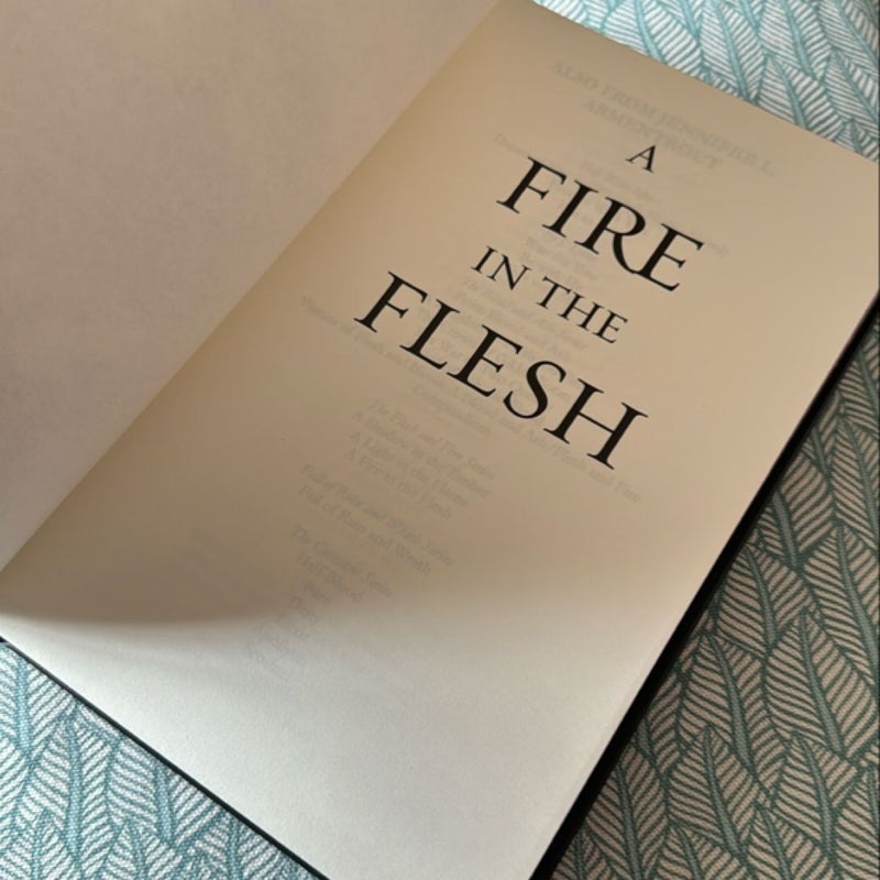 A Fire In the Flesh - Apollycon Special Edition * hand signed 