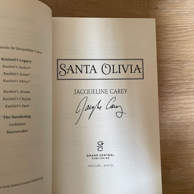 Santa Olivia - Signed First Edition
