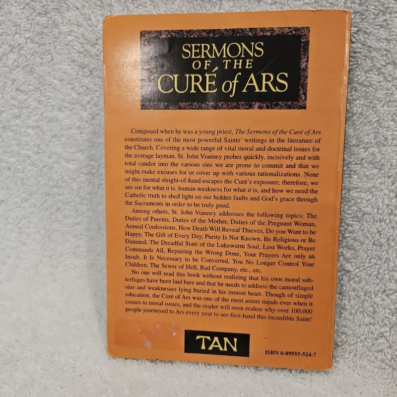 Sermons of the Cure of Ars