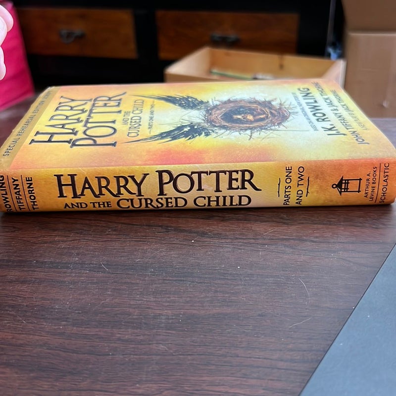 Harry Potter and the Cursed Child Parts One and Two (Special Rehearsal Edition Script)